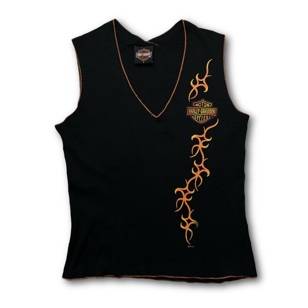Y2K Harley Davidson vintage tank L
